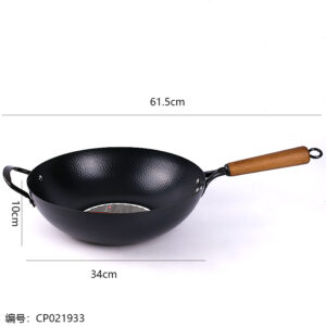 Abbofi  34 Fiddei Forged Wok with Ear - Image 3