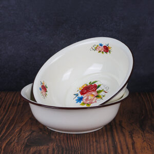 Large 30cm high-grade enamel basin/non-returnable - Image 1