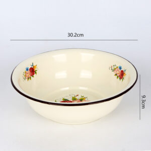 Large 30cm high-grade enamel basin/non-returnable - Image 3