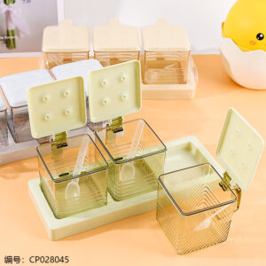 427 Three -compartments seasoning box - Image 2