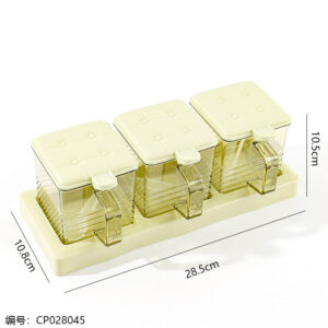427 Three -compartments seasoning box - Image 3