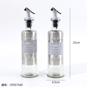 Locke Sandy Silver Oil Bottle-Diamond 300ml - Image 3