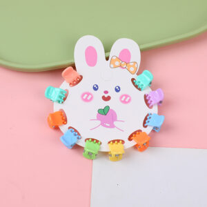 Macaron Color Kids Claw Clips 10pcs-4 - Image 1