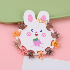 Frosted Claw Clips 10pcs-3 - Image 1