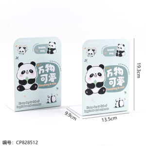 2 Pieces Lucky Panda Bookends - Image 3