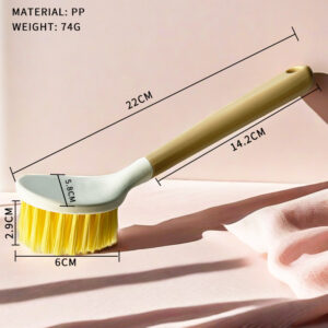 Pot brush with plastic handle-1807 - Image 1