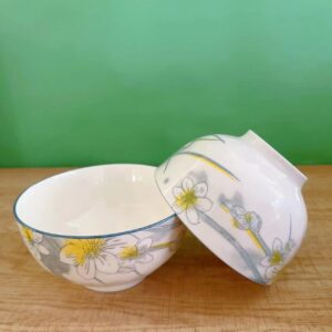 5-inch Daffodil Salad Ceramic Bowl - Image 1