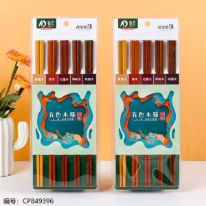 MK05-10 5-color chopsticks-coated 1*25 - Image 1