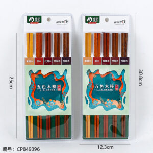 MK05-10 5-color chopsticks-coated 1*25 - Image 3