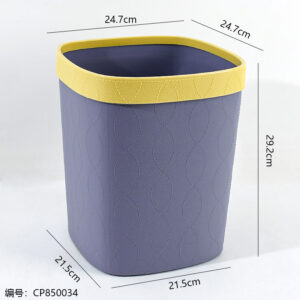 820 leather press edge trashcan - Image 3