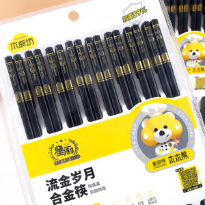 7156 Luxurious Years 16 Dual Alloy Chopsticks - Image 2