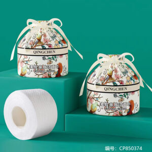 Flower and bird disposable facial cleansing towel - Image 1