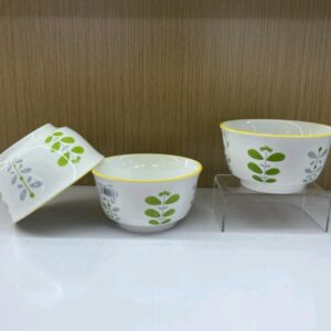 5.2-inch Spring Sprout Ceramic Bowl - Image 1