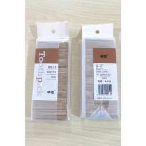 Carbonized toothpicks in bags 2000pcs - Image 1