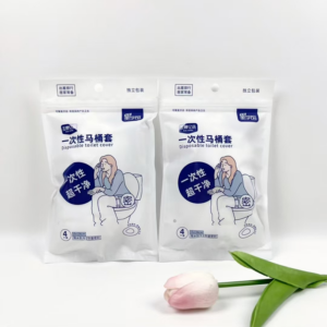 Disposable toilet seat cover 4pcs-3296 - Image 1