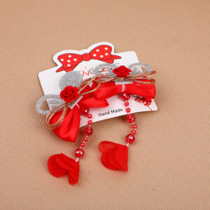 New Year Red Fringe Clip-17 - Image 1
