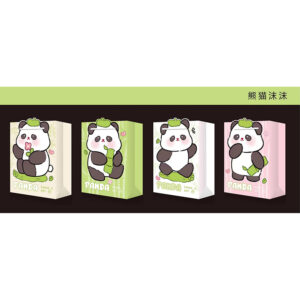 Panda Momo Series Vertical Small Gift Bag 318-4S - Image 1