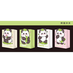 Panda Momo Series Vertical Medium Gift Bag 318-4M - Image 1
