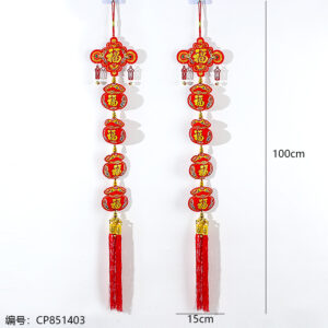 five consecutive strings-Chinese knot ornament - Image 2