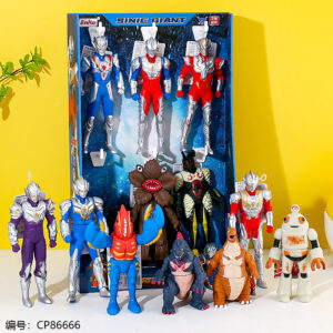 888-19 God of War VS Monster Soft Rubber Prototype Toy - Image 1