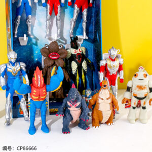 888-19 God of War VS Monster Soft Rubber Prototype Toy - Image 2