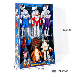 888-19 God of War VS Monster Soft Rubber Prototype Toy - Image 3