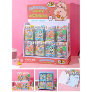 Pampered Holiday 60 sheets A7 shaped small coil book 110-6 - Image 1
