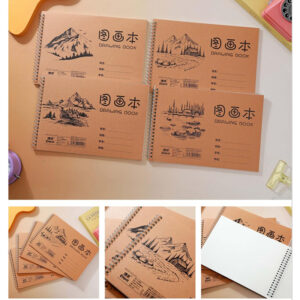 Mountain Forest Honey Sound Cowhide Coil Illustration Book 2011-3 30 sheets - Image 1