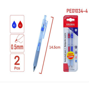 PE Two Neutral Pen Blue Red 01034-4 - Image 1