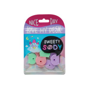 Key cards (2 each of pink, purple, and green) - Image 1
