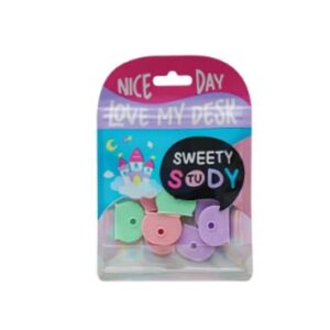 Key cover (3 pieces each in pink purple and green) - Image 1