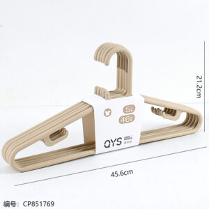 Fashion Plastic Hanger (Set of 5) 8268 - Image 3