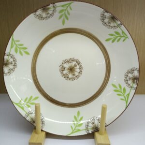 8.35 Dandelion Cheese Ceramic Plate - Image 1