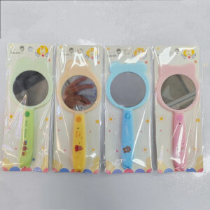 Long rabbit soft silicone handle mirror - Image 1