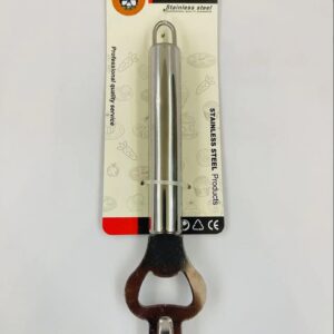 Round tube handle pointed bottle opener - Image 1