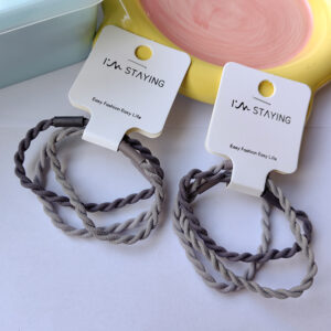 Grey rubber band 3pcs - Image 1