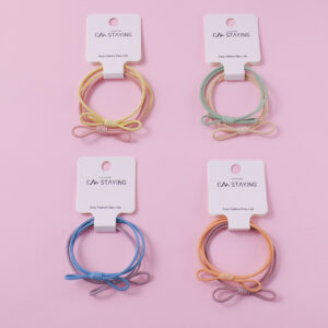 Bowknot rubber band 2pcs - Image 1