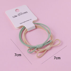 Bowknot rubber band 2pcs - Image 3