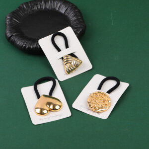 Golden Fashion Hair Tie - 6 - Image 1