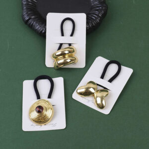 Golden Fashion Hair Tie - 14 - Image 1
