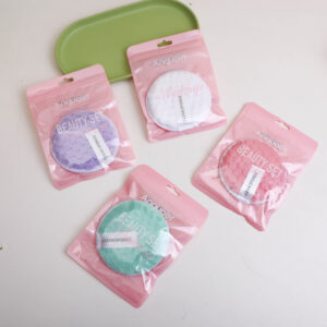 Round Pineapple Grid Powder Puff - Image 1