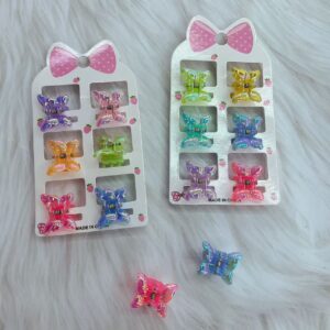 Colorful Small Claw Clip Combination Pack-5 - Image 1