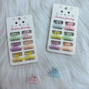 Colorful Small Claw Clip Combination Pack-22 - Image 1