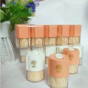 New light luxury colorful big push lid toothpick -733 - Image 1