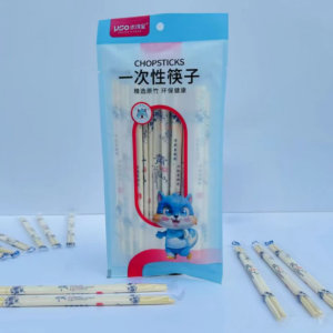 blue flower chopsticks 20 pcs y7007 - Image 1