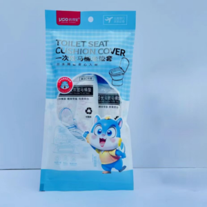 double-layer printed non-woven toilet cover y7242 - Image 1