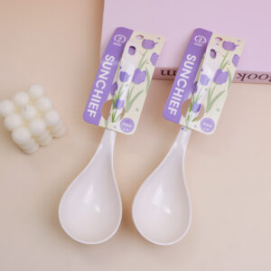 Long-handled Table Spoon S0003 Paper Card - Image 1
