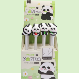 Diligent Bear Gel Pen 0.5 Black - Image 1