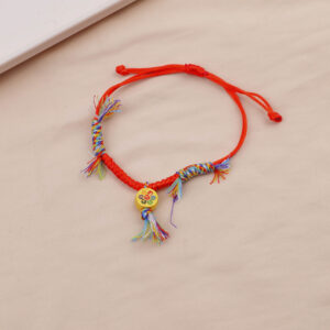 Green Knot Chinese Style Wealthy Bracelet - Image 1