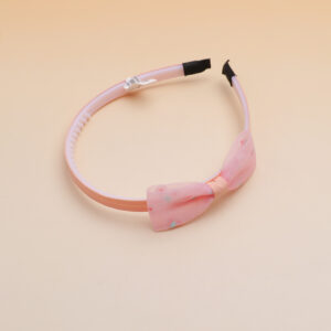 Lace Bowknot Fabric Children's Headband - 2 - Image 1